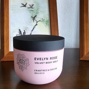 Crabtree & Evelyn-Evelyn Rose Body Melt 8.4 fl oz